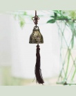 Wysokiej jakości w stylu Vintage szczęście wiatr gongu Feng Shui dzwon błogosławieństwo gongu wiatr węzeł na szczęście Fortune d