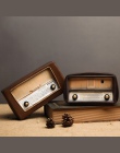 Europa styl żywica Model radia Retro nostalgiczne ozdoby w stylu Vintage Radio Craft Bar akcesoria do dekoracji domu prezent ant