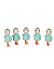5 sztuk/zestaw Mini dziewczyna bajki ogród figurki miniaturowe rzemiosło żywicy ozdoba gnomy mech terraria dekoracje domu