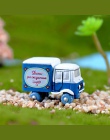 1 sztuk Micro z tworzywa sztucznego ciężarówka samochód Mini Craft dekoracje figurki ogrodowe mały świat ozdoby Bonsai wystrój