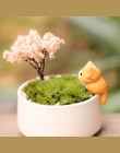 Piękne 6 sztuk/zestaw Cartoon Lucky Cat Micro krajobraz Kitten miniaturowe rzemiosło bonsai do domu ogrodu dekoracje miniatury p