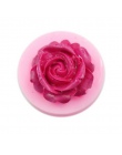 3.6*1.6 cm Mała Silikonowa Mold Rose Flower Formy Czekoladowe Cukierki Żywica Gliny Rzemiosło Formy Sugarcraft Kremówka Ciasto D