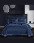 3 sztuk kołdra bawełna łóżko rozprzestrzeniania narzuta Queen size zestaw narzut na łóżko materac topper koc poszewka couvre świ