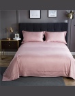 Jednolity kolor satynowy jedwabny miękkiej tkaniny powłoczki Queen Size pościel zestaw narzuta na łóżko arkusze koc zestaw