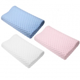 Hot pamięci poduszka piankowa 3 kolory ortopedyczne poduszka lateksowa poduszka pod szyję z włókna powolne odbicie miękkie podus