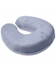 W kształcie litery U poduszka zapamiętująca z pianki wolno odkształcająca się podróży poduszki pod kark opieki zdrowotnej zagłów