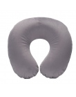 1 pc nadmuchiwane poduszka podróżna na szyję pcv w kształcie litery U miękkie poduszki dla samochodów zagłówek poduszki powietrz