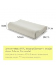 NOYOKE ortopedyczne poduszki do masażu lateksowej poduszkę do spania szyi bólu szyjnego łóżko poduszki miękkie poduszki na boku 
