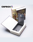 Metal pieniądze pudełko książka skarbonka Keylock hasło bezpieczne oszczędność książki monety depozytu pudełko do przechowywania
