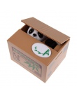 2019 kot kot pieniądze Bank Panda Thief pudełka na pieniądze skarbonki prezent dla dzieci skarbonki automatyczne monety skarbonk
