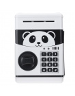 Panda elektroniczna skarbonka ATM hasło skarbonka monety pieniężnych skarbonka banku sejf automatyczny depozyt banknoty prezent 