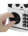 Panda elektroniczna skarbonka ATM hasło skarbonka monety pieniężnych skarbonka banku sejf automatyczny depozyt banknoty prezent 