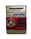 Elektroniczna skarbonka ATM hasło skarbonka monety pieniężnych skarbonka ATM banku sejf Auto przewijania papieru banknot prezent