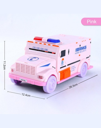 Samochód skarbonka cyfrowy zabawki dla dzieci skarbonka oszczędność depozytu skrzynek elektronicznych Tirelire Enfant dzieci mon