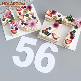 Holaroom ciasto dekorowanie narzędzia dla zwierząt domowych w wieku 0-8 liczba ciasto formy Confeitaria Maker tort urodzinowy pr