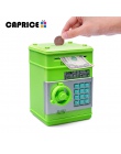 Elektroniczna skarbonka sejf pieniądze pudełka dla dzieci cyfrowy monety pieniężnych oszczędności sejf Mini maszyna ATM Kid prez