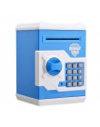 Elektroniczna skarbonka sejf pieniądze pudełka dla dzieci cyfrowy monety pieniężnych oszczędności sejf Mini maszyna ATM Kid prez