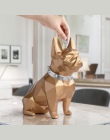 Słodkie monety banku pudełko żywica figurka psa dekoracje domu monety pudełko do przechowywania uchwyt na zabawki dla dzieci pre