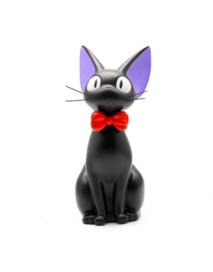 Uroczy czarny kot ręcznie robione skarbonka skarbonka, pokrytych cukrem wersja kolekcja ozdoby 25.5x16.5 cm