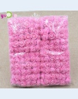 Wyprzedaż!!! (144 sztuk/partia) 2 cm głowy Multicolor PE Rose Foam Mini kwiat bukiet jednolity kolor/Scrapbooking sztuczne piank