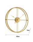2019 kreatywny zegar ścienny nowoczesny Design dla biuro w domu dekoracyjne wiszące salon klasyczne krótkie metalowy zegarek ści