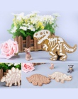 HOURONG dinozaur cookie Cutter herbatniki tłoczenie formy 3D herbatniki Sugarcraft deser formy do pieczenia kremówka narzędzie d