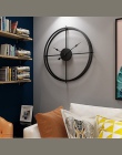 2019 krótkie 3d europejski styl milczy zegarek zegar ścienny nowoczesny Design dla biuro w domu dekoracyjne wiszące zegary ścien