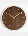 14-cal japoński główna cichy zegar pokój dzienny sypialnia proste nowoczesne dekoracje wiszące zegarek drewniany zegarek kwarcow
