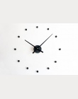 New Arrival 12 kropki projekt naklejki EVA 70 CM-100 CM zegar ścienny do kuchni duże dekoracyjne 3d diy zegar ścienny bardzo duż