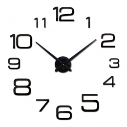 Nowy Diy zegar ścienny akrylowe diy zegary zegarek kwarcowy Reloj De Pared salon nowoczesne 3d naklejki na lusterka Horloge domu
