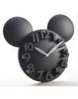 Nowoczesne Designerskie Mickey Mouse 3D Zegar Ścienny Akrylowe Zegarek Cyfrowy Duży Zegar Ścienny Zegar Ścienny Kuchnia Horloge 