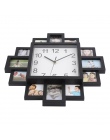 Zdjęcie ramka do obrazu zegar 2019 nowy DIY nowoczesny projekt obraz zegar salon Home Decor Horloge