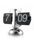 Odwróć zegar Retro skala cyfrowy stojak Auto odwróć zegar biurkowy Reloj Mesa Despertador klapka wewnętrzna biegów sterowane kwa