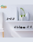 DCTOP 8 mrówki ruch dom kreatywne naklejki ścienne winylowe naklejki kuchnia dekoracji sztuki naklejki ścienne Home Decor klej