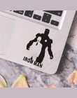 Avengers Iron Man kapitan ameryka 2 sztuk laptopa samochód naklejki ścienne winylowe kalkomania Art Decor przełącznik naklejki l