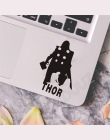 Avengers Iron Man kapitan ameryka 2 sztuk laptopa samochód naklejki ścienne winylowe kalkomania Art Decor przełącznik naklejki l