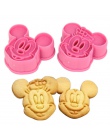 Kuchnia pieczenia narzędzia do pieczenia 3D herbatniki Minnie Mickey Mouse Cookie Cutter i zasady korzystania z plików Cookie zn