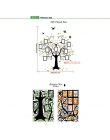 1 zestaw duży 240 cm/80 cal drzewo genealogiczne ramka na zdjęcia wymienny naklejki ścienne drzewa miłości kocham cię na zawsze 
