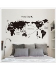 Wymienny papier dla decor vinyl naklejki ścienne na ścianie dla dzieci pokoje naklejki naklejka do domu dziewczyny mapa świata n