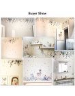 DICOR DIY kwiaty odbicie Home Decoration Art naklejki ścienne dla Livingrooms kolorowe piękne wymienny Adesivo de parede