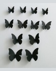 12 sztuk 3D pcv magnesy w kształcie motyli DIY naklejki ścienne motyl na ścianę Home Decor New Arrival Fridage naklejki dekoracj