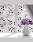 Matowe nieprzezroczyste szkło okienne Film dla okno prywatności naklejki samoprzylepne szkła wystrój domu mieszane kolor Bedroom