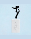 Michael Jackson mody sypialnia ścienne winylowe świecąca naklejka przełącznik naklejki 6SS0322