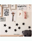 Niestandardowe kolor gwiazdy naklejki ścienne DIY dziecko przedszkole dekoracje do wnętrz do sypialni winylowe wymienny tapety ś