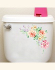 Kolorowy kwiat kwiatowy winorośli naklejki toaleta wc lodówka szafka dekoracje ślubne naklejki ścienne naklejki ścienne do toale
