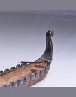 Retro kadzidło palniki tradycyjny chiński projekt smok łodzi stojak na kadzidełka palnika ręcznie rzeźbione rzeźba żar ozdoby