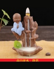 Posąg buddy Incensory kadzidło stożki ceramiczne żar uchwyt kadzidła palnik Zen cofaniu kadzidło palnik smoke + 10 kadzidełka
