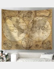 Mapa świata dekoracje drukowane poliester ściany wiszące gobelin pokój dekoracyjne gobelin ścienny dywan ręcznik plażowy prostok