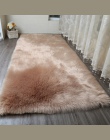 MUZZI owłosione dywany 2018 nowy kożuch zwykły futro skóry puszyste sypialnia Faux maty zmywalne sztuczne tekstylne powierzchnia