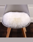 30*30 CM miękkie sztuczne dywan z owczej skóry na krzesło sypialnia mata sztuczna wełna ciepły włochaty dywan siedzenia Textil f